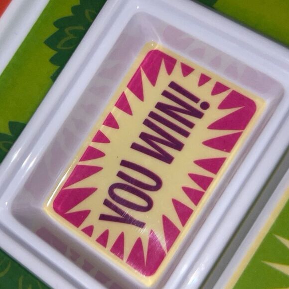 Genuine Fred Dinner Winner Tray Children Lunch Board Game Meal Malamine Plate - Picture 2 of 3